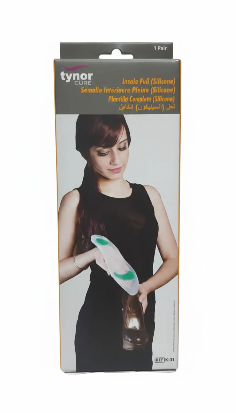 Tynor Insole Full Silicone Small Size K01 - view 1